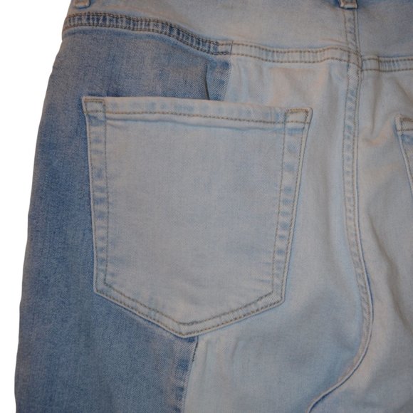 Forever 21 LosAngeles Stretch Two Blues Women Junior Jeans 30/37 - Picture 9 of 10